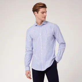 Camicia A Righe Verticali in Azzurro: Nuovi arrivi Di Lusso | Harmont & Blaine®