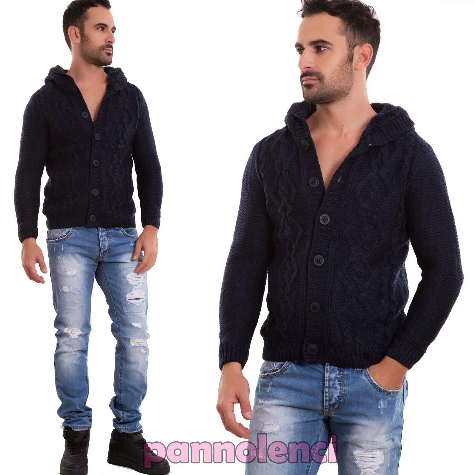 Cardigan uomo maglione pullover BB025