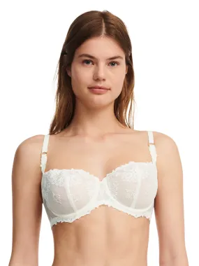  CHANTELLE   CHAMPS ELYSEES - Soutien-gorge corbeille broderie italienne | Beige