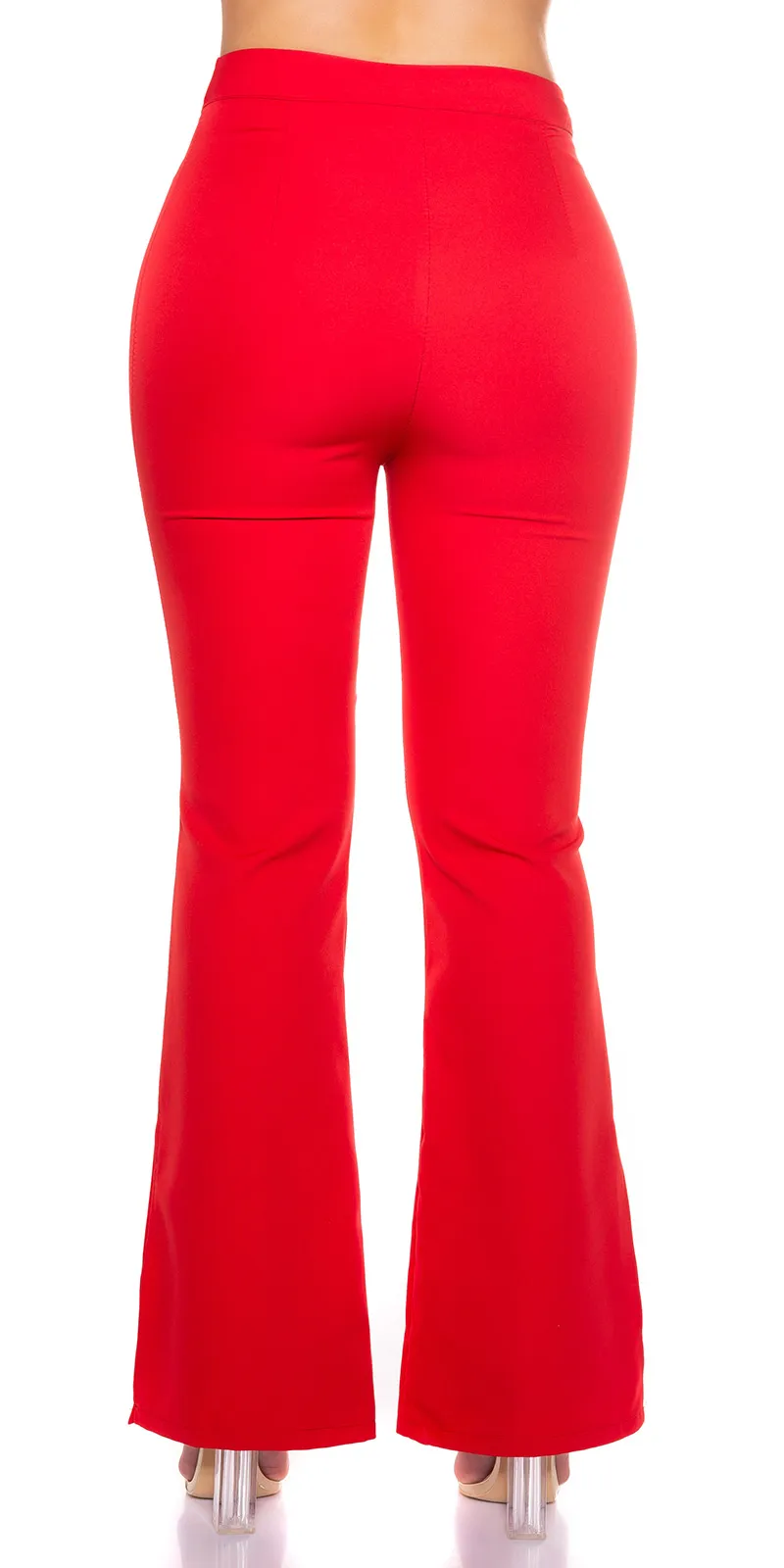 Completo tailleur rosso elegante SET019