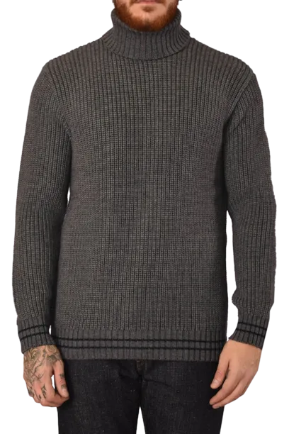 EDWIN LINE ROLLNECK SWEATER 454190136