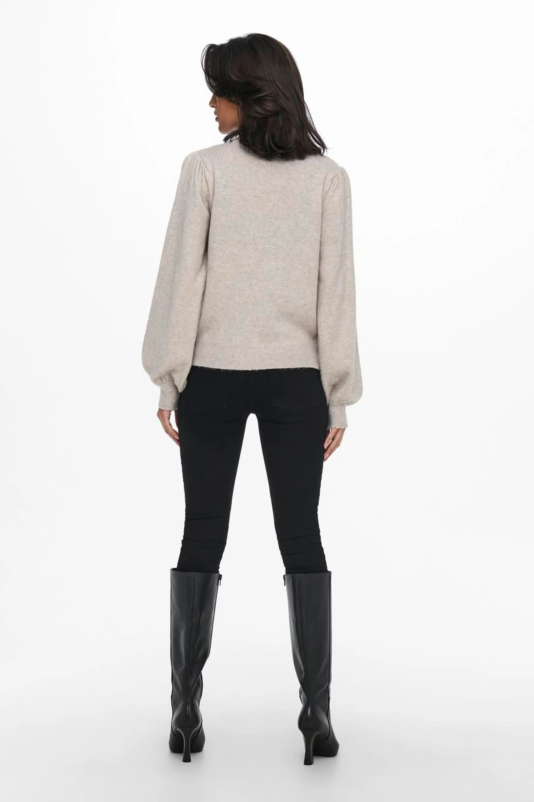 JDY Pullover Collo alto in maglia Maglione    