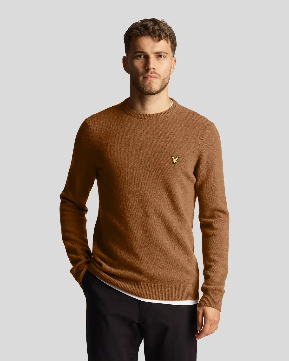 LYLE&SCOTT Lambswool Blend Crewneck KN921VF-X078