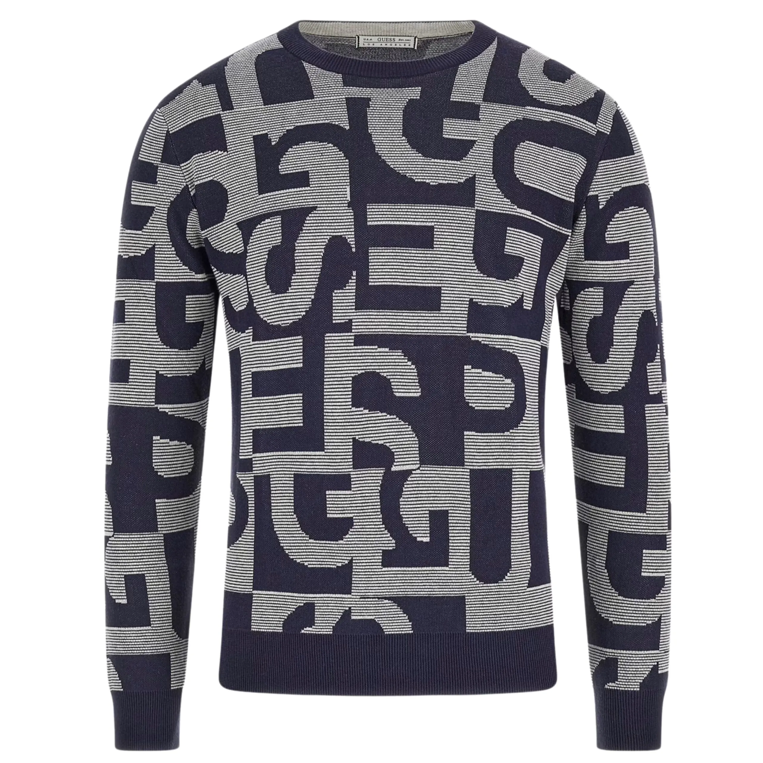 Maglione Guess logo all over