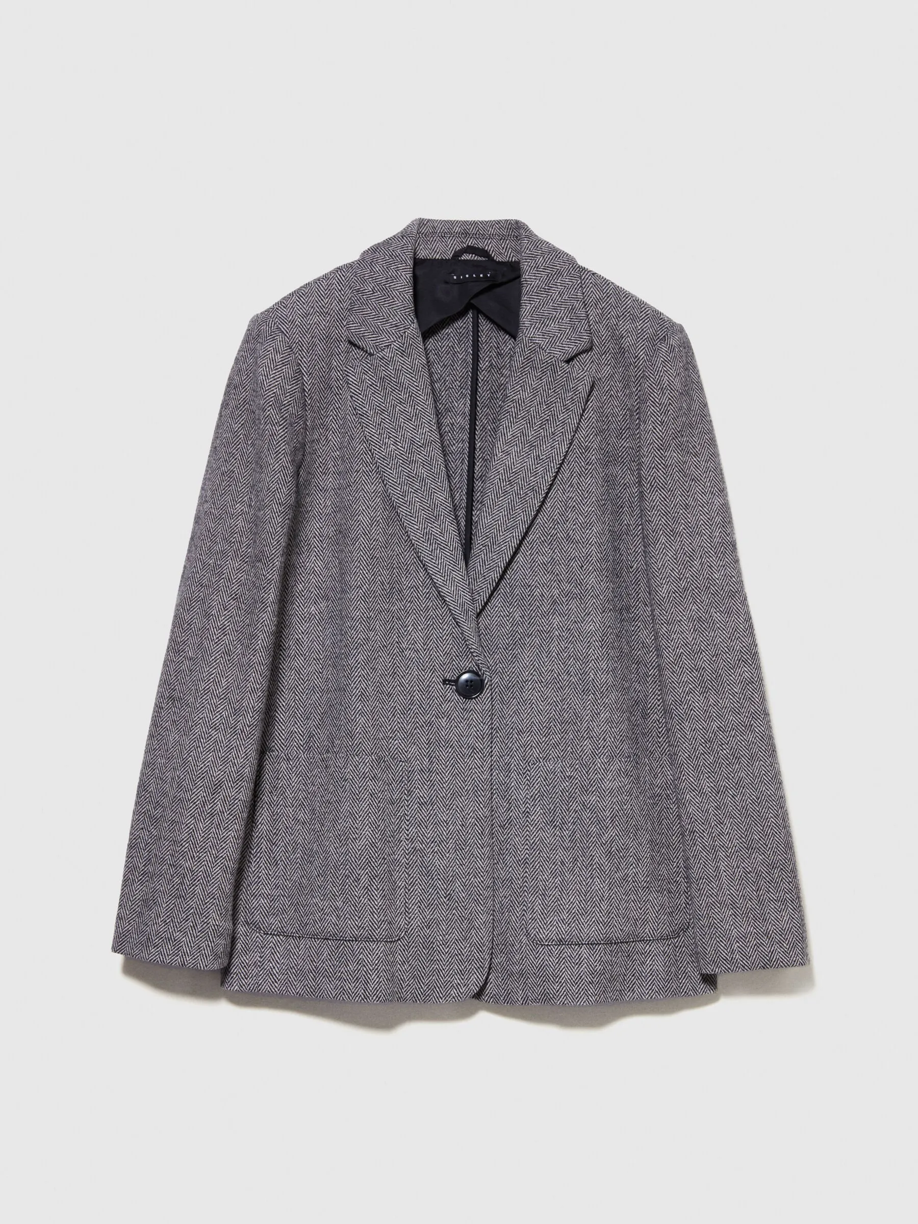 Nuovi arrivi      Blazer grigio in misto lana