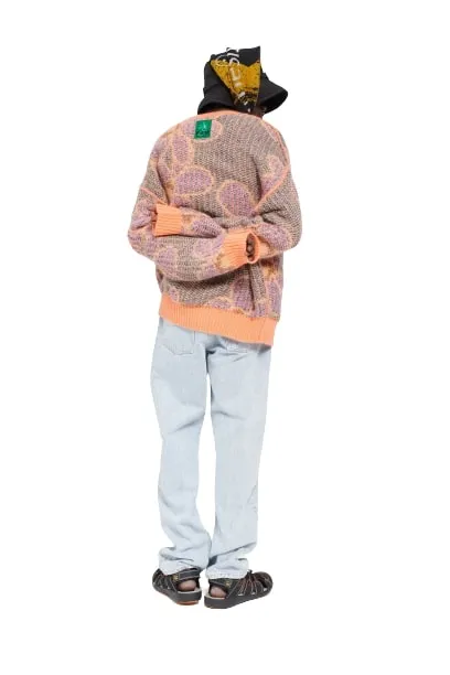 P.A.M. OCTAGON KNITTED MOHAIR JUMPER