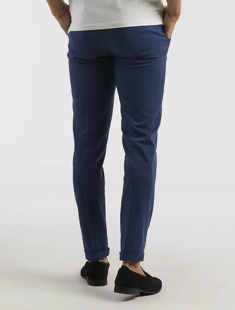 Pantalone Casual B Settecento - Blu Chiaro