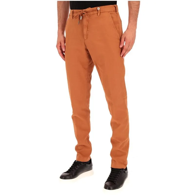 Pantaloni Apollo in cotone con coulisse 