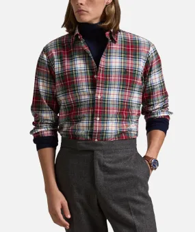 POLO RALPH LAUREN UOMO--Camicia oxford spazzolata vestibilità custom fit