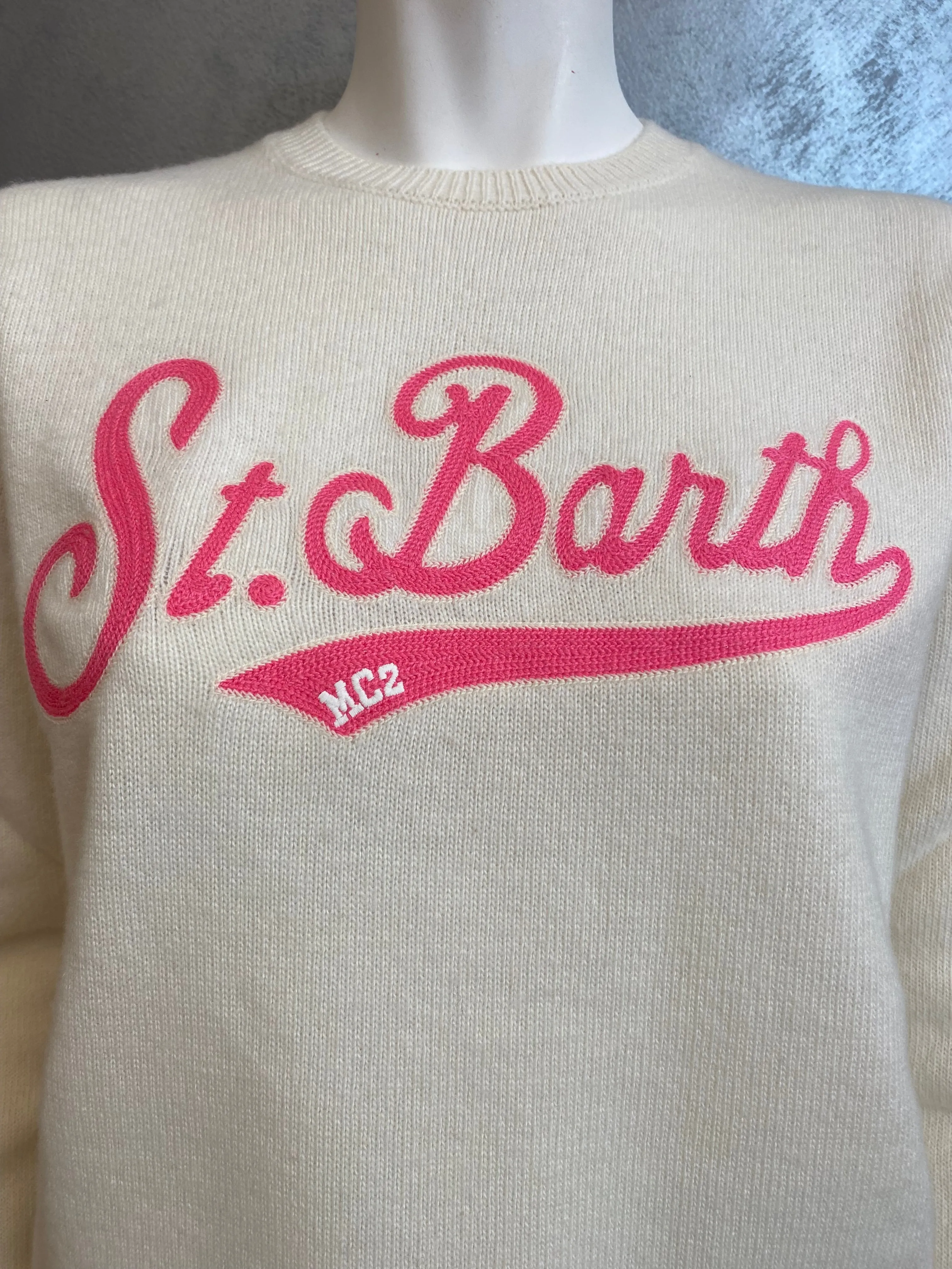 SAINT BARTH MAGLIA MACRO LOGO