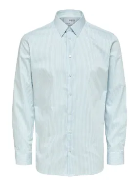 Selected Camicia classica da Uomo Slimnathan Blu