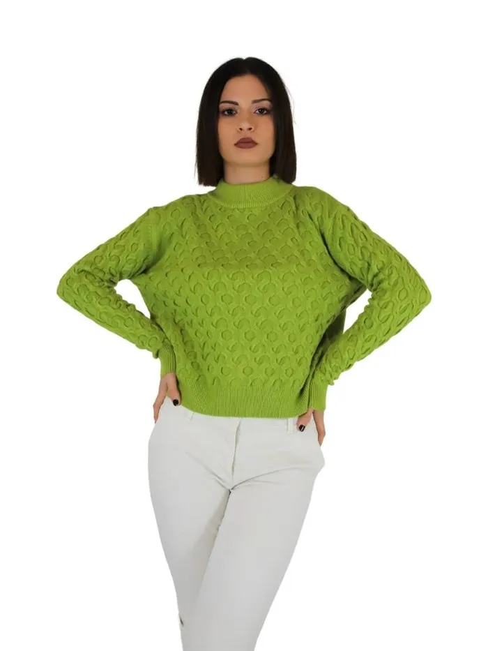 TAKE TWO  MAGLIONE DTA6055 VERDE