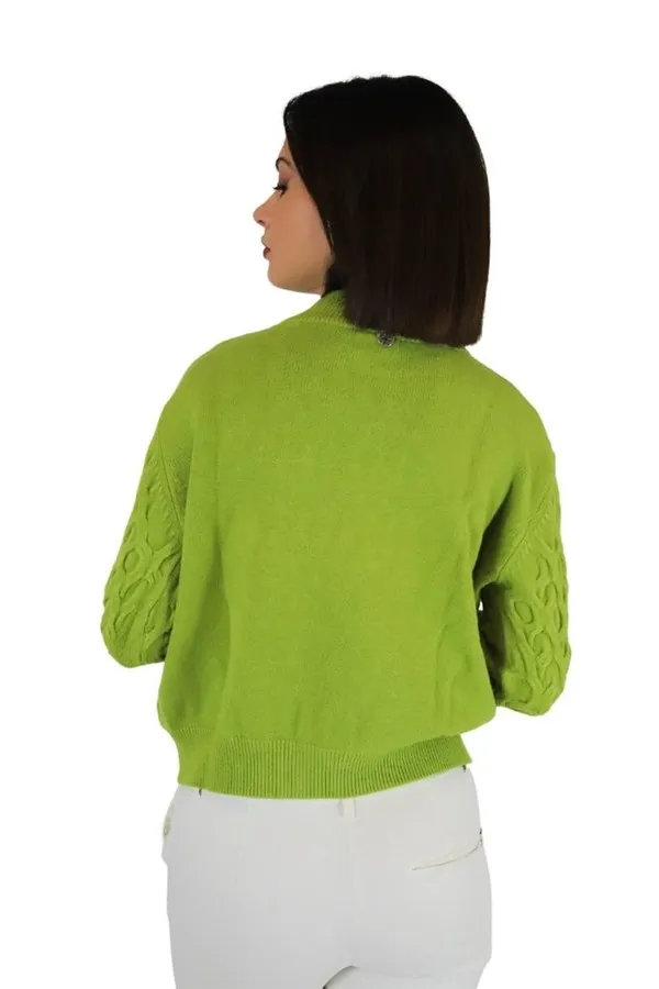 TAKE TWO  MAGLIONE DTA6055 VERDE