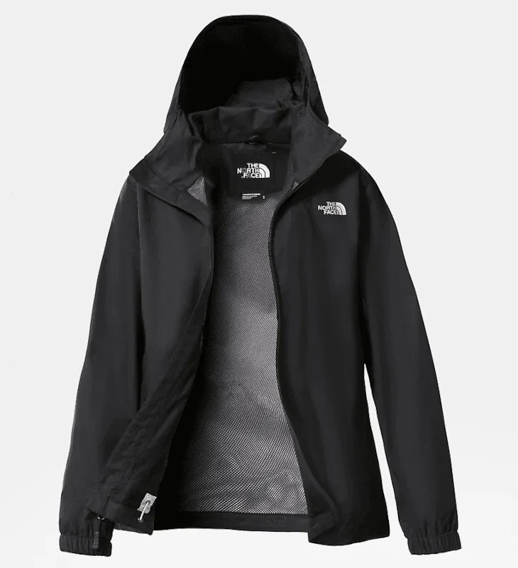 THE NORTH FACE W QUEST JACKET Tnf Black/ Foil Grey giacca impermeabile donna