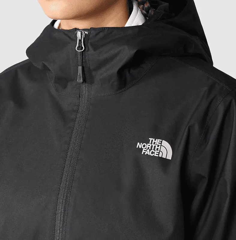 THE NORTH FACE W QUEST JACKET Tnf Black/ Foil Grey giacca impermeabile donna