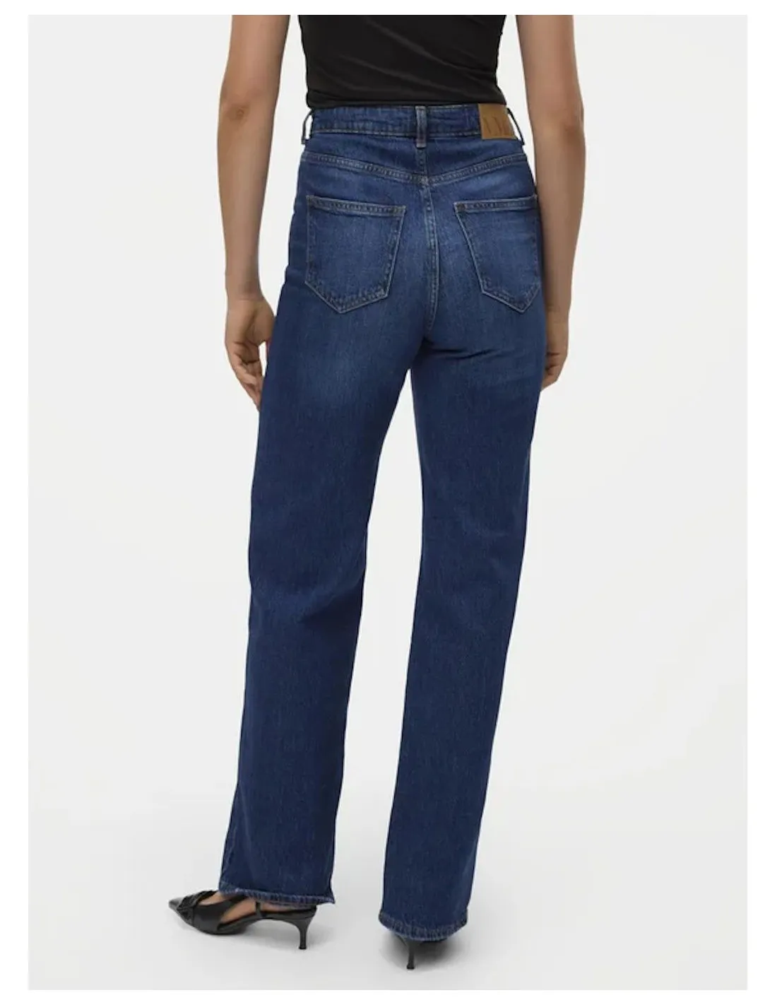 VERO MODA DONNA TESSA HR WIDE JEANS RA393 GA