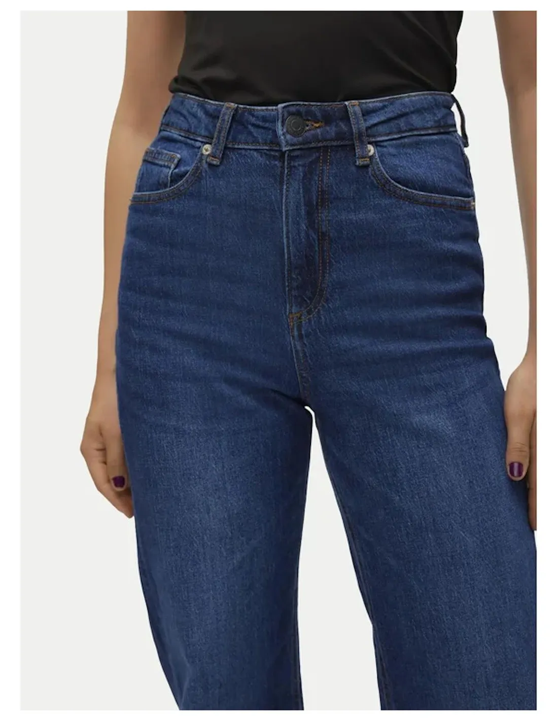 VERO MODA DONNA TESSA HR WIDE JEANS RA393 GA