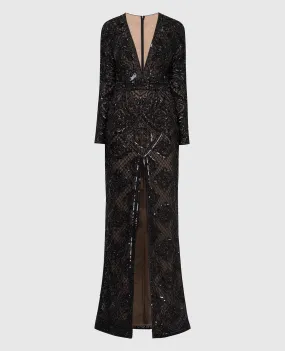 Zuhair Murad Vestito nero DRS20008EMAN001