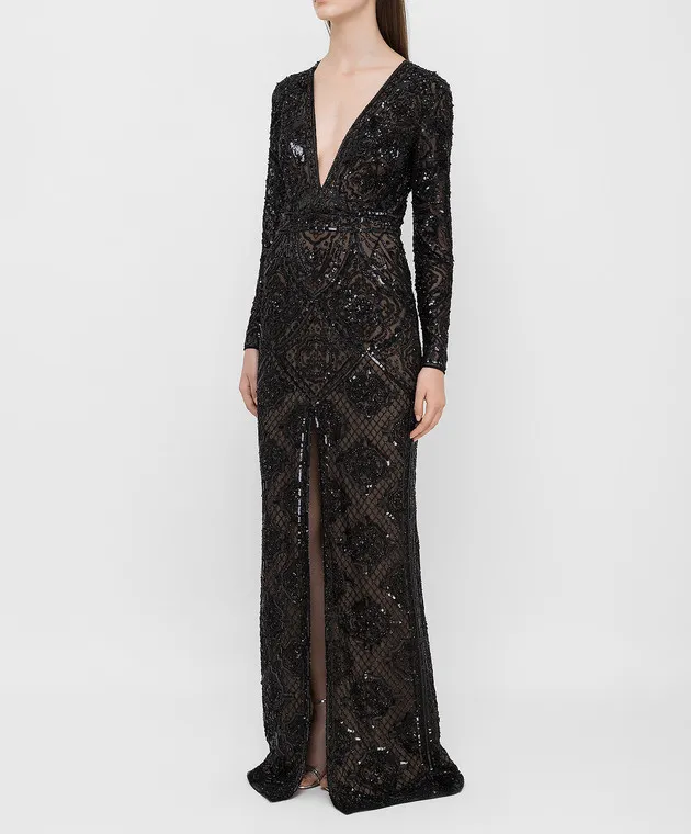 Zuhair Murad Vestito nero DRS20008EMAN001